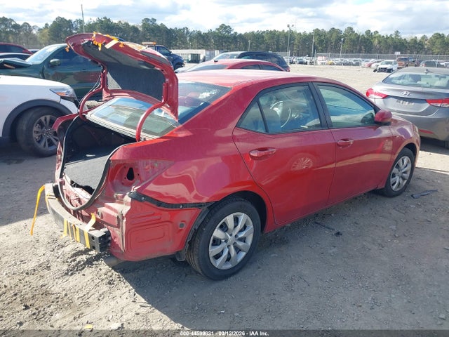 2015 Toyota Corolla Le მანქანა იყიდება აუქციონზე, vin: 2T1BURHE2FC470966, აუქციონის ნომერი: 44599831