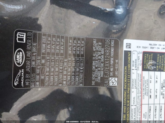 SALEJ7EXXT2482706 Land Rover Defender P300 S