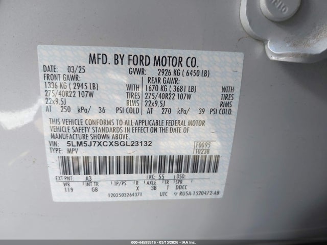 5LM5J7XCXSGL23132 Lincoln Aviator Reserve