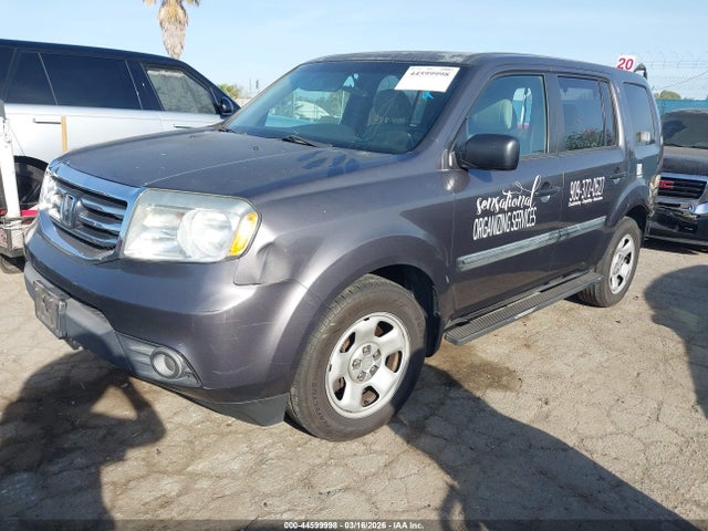 Honda PILOT LX 2014 5FNYF3H23EB023046 Image 2