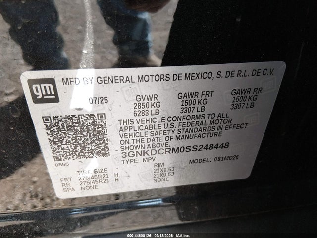 2025 CHEVROLET BLAZER EV 3GNKDCRM0SS248448 Photo 8