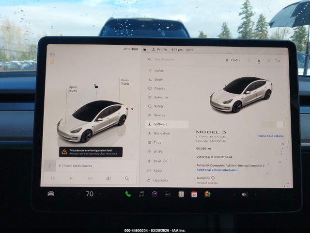 Продаж на аукціоні авто 2022 Tesla Model 3 Long Range Dual Motor All-wheel Drive, vin: 5YJ3E1EB5NF328294, номер лоту: 44600204