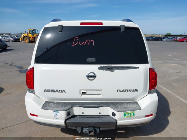 44600225 :رقم المزاد ، 5N1AA0NC8BN606541 vin ، 2011 Nissan Armada Platinum مزاد بيع