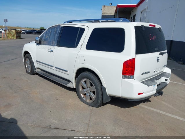 44600225 :رقم المزاد ، 5N1AA0NC8BN606541 vin ، 2011 Nissan Armada Platinum مزاد بيع