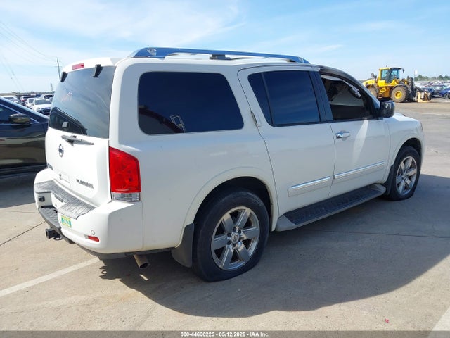44600225 :رقم المزاد ، 5N1AA0NC8BN606541 vin ، 2011 Nissan Armada Platinum مزاد بيع