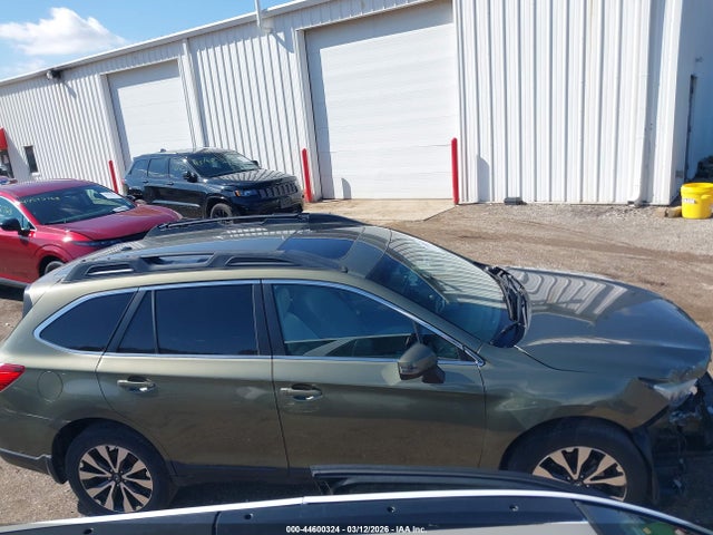 2015 Subaru Outback 2.5i Limited მანქანა იყიდება აუქციონზე, vin: 4S4BSANC2F3287825, აუქციონის ნომერი: 44600324