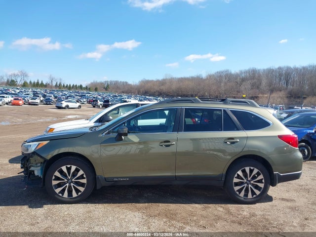 2015 Subaru Outback 2.5i Limited მანქანა იყიდება აუქციონზე, vin: 4S4BSANC2F3287825, აუქციონის ნომერი: 44600324