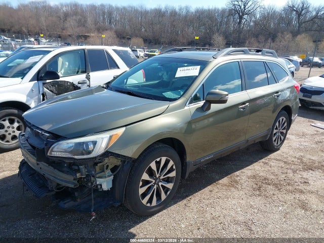 2015 Subaru Outback 2.5i Limited მანქანა იყიდება აუქციონზე, vin: 4S4BSANC2F3287825, აუქციონის ნომერი: 44600324