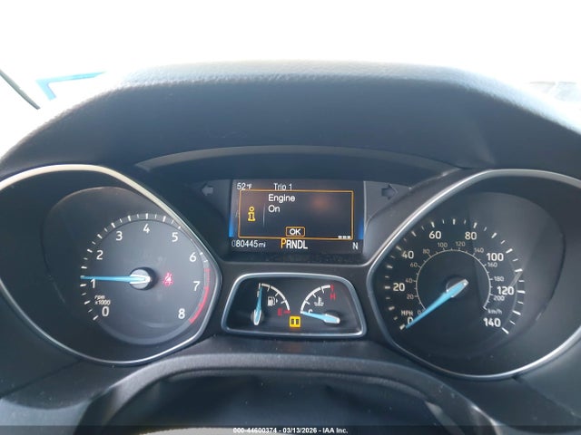 2018 Ford Focus Se მანქანა იყიდება აუქციონზე, vin: 1FADP3F21JL328475, აუქციონის ნომერი: 44600374