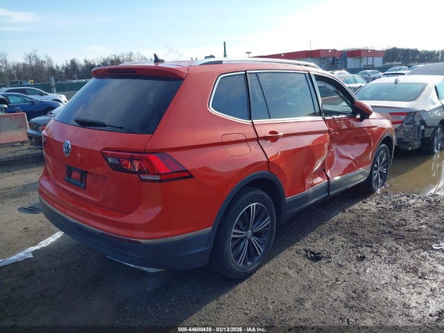 44600438 :رقم المزاد ، 3VV3B7AXXKM075527 vin ، 2019 Volkswagen Tiguan 2.0t Se/2.0t Sel/2.0t Sel R-line/2.0t Sel R-line Black مزاد بيع
