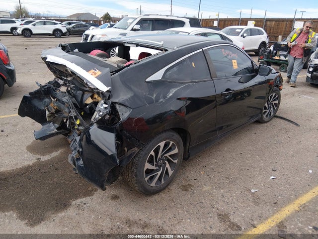2016 Honda Civic Lx-p მანქანა იყიდება აუქციონზე, vin: 2HGFC4B0XGH312548, აუქციონის ნომერი: 44600442