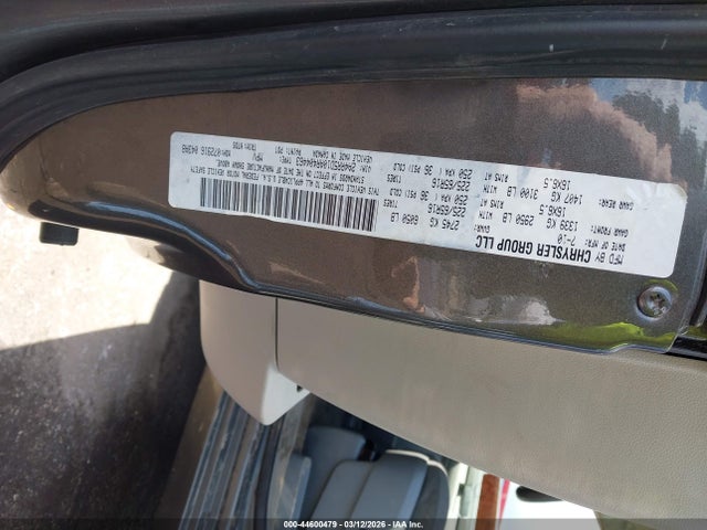 Продажа на аукционе авто 2010 Chrysler Town & Country Touring, vin: 2A4RR5D10AR404463, номер лота: 44600479