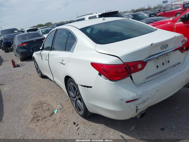 Продажа на аукционе авто 2014 Infiniti Q50 Sport, vin: JN1BV7APXEM693127, номер лота: 44600500