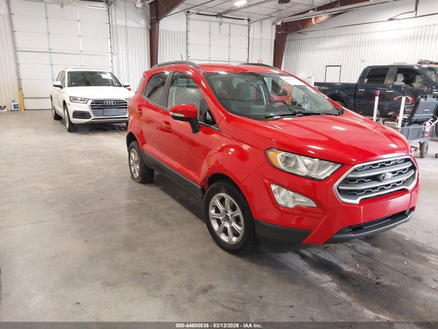 2020 Ford Ecosport Se მანქანა იყიდება აუქციონზე, vin: MAJ6S3GL4LC334286, აუქციონის ნომერი: 44600536