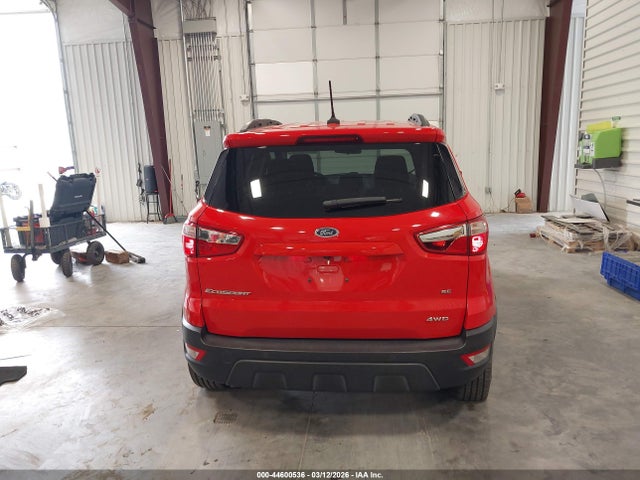 2020 Ford Ecosport Se მანქანა იყიდება აუქციონზე, vin: MAJ6S3GL4LC334286, აუქციონის ნომერი: 44600536