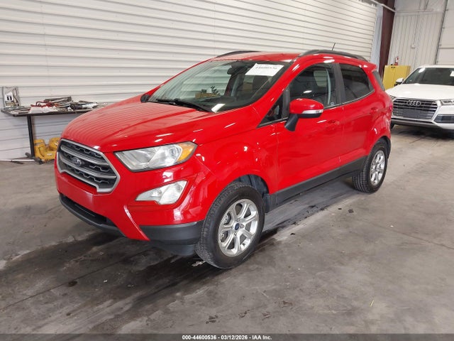 2020 Ford Ecosport Se მანქანა იყიდება აუქციონზე, vin: MAJ6S3GL4LC334286, აუქციონის ნომერი: 44600536