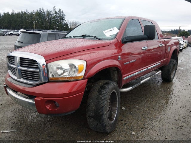 Продажа на аукционе авто 2006 Dodge Ram 2500 Laramie, vin: 3D7KS29C56G177195, номер лота: 44600537
