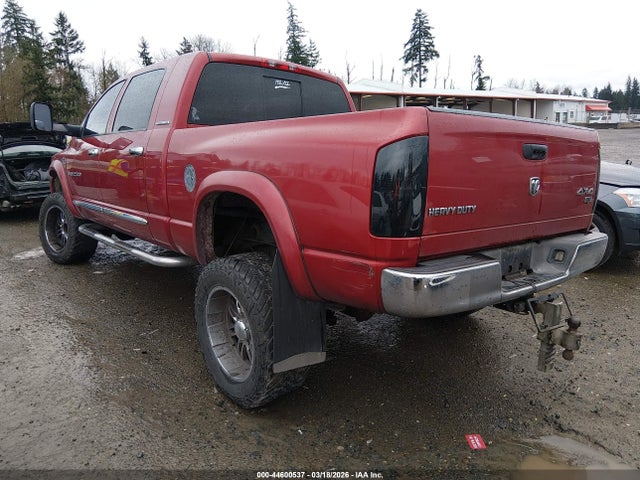 Продажа на аукционе авто 2006 Dodge Ram 2500 Laramie, vin: 3D7KS29C56G177195, номер лота: 44600537