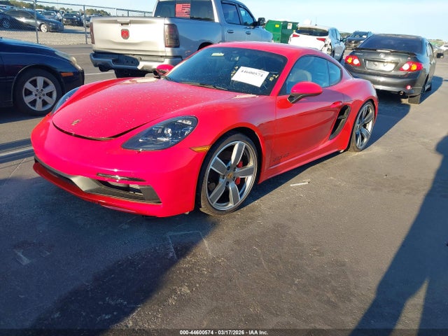 Porsche 718 Cayman Gts 4.0 2022 WP0AD2A82NS268259 Image 2