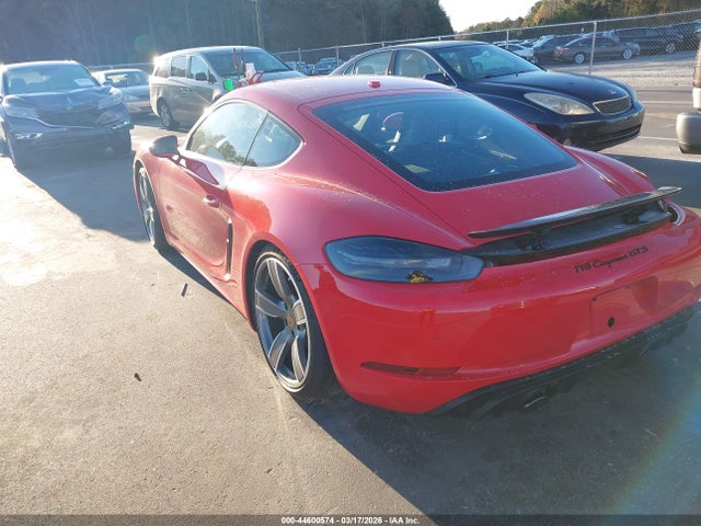 Porsche 718 Cayman Gts 4.0 2022 WP0AD2A82NS268259 Image 3