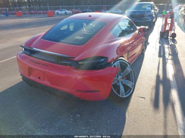 Porsche 718 Cayman Gts 4.0 2022 WP0AD2A82NS268259 Image 4