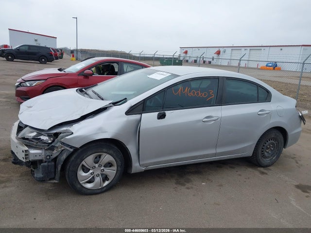 44600603 :رقم المزاد ، 19XFB2F59DE099854 vin ، 2013 Honda Civic Lx مزاد بيع