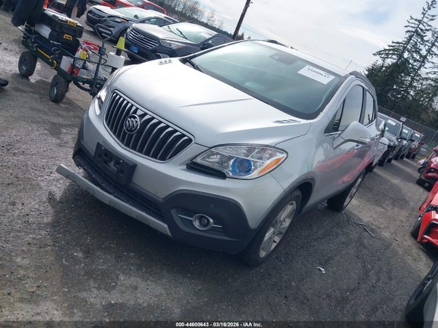 2015 Buick Encore Premium მანქანა იყიდება აუქციონზე, vin: KL4CJHSB0FB053571, აუქციონის ნომერი: 44600643