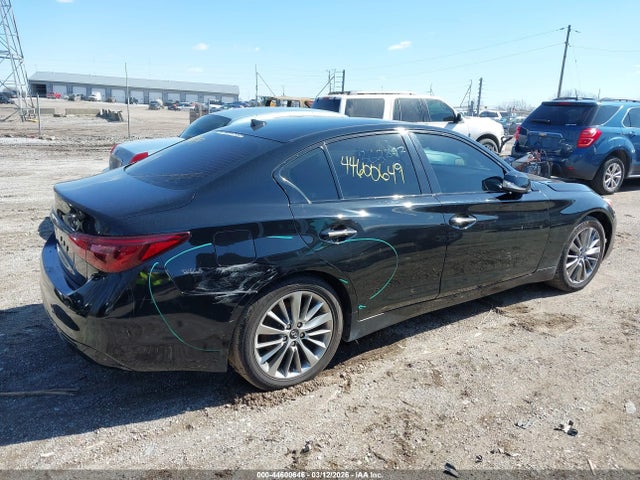 Продажа на аукционе авто 2018 Infiniti Q50 3.0t Luxe, vin: JN1EV7AP5JM362897, номер лота: 44600646
