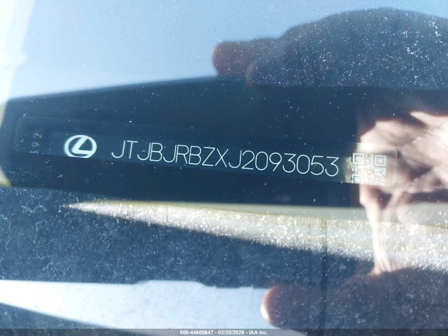 Продаж на аукціоні авто 2018 Lexus Nx 300h, vin: JTJBJRBZXJ2093053, номер лоту: 44600647