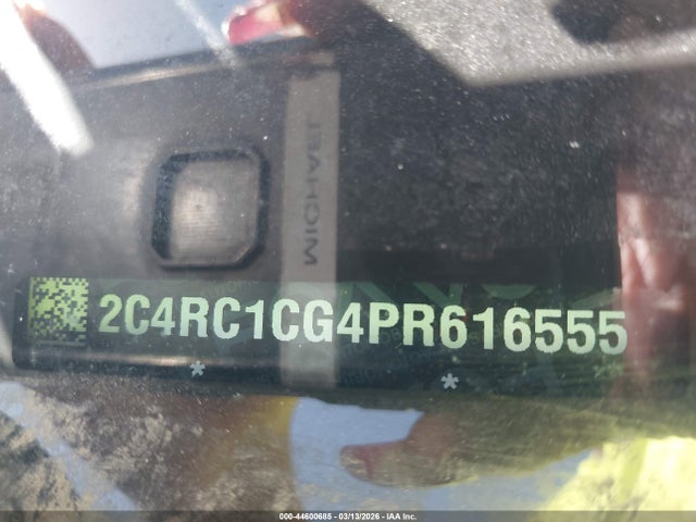 Продажа на аукционе авто 2023 Chrysler Voyager Lx, vin: 2C4RC1CG4PR616555, номер лота: 44600685