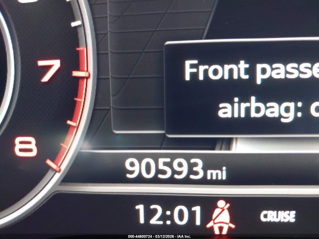 2017 Audi A4 2.0t Premium მანქანა იყიდება აუქციონზე, vin: WAUENAF43HN040124, აუქციონის ნომერი: 44600724