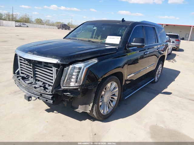 2015 Cadillac Escalade Platinum მანქანა იყიდება აუქციონზე, vin: 1GYS4PKJ3FR604328, აუქციონის ნომერი: 44600779