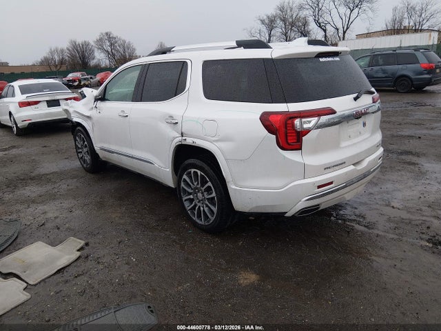 44600778 :رقم المزاد ، 1GKKNXL41NZ154287 vin ، 2022 Gmc Acadia Awd Denali مزاد بيع