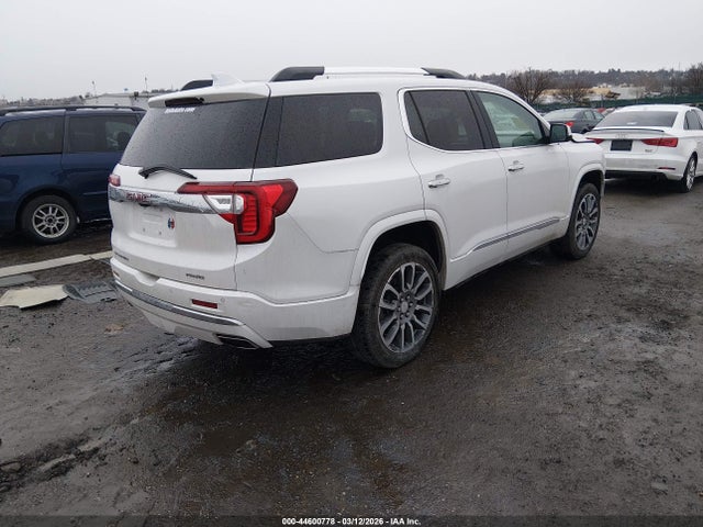 44600778 :رقم المزاد ، 1GKKNXL41NZ154287 vin ، 2022 Gmc Acadia Awd Denali مزاد بيع