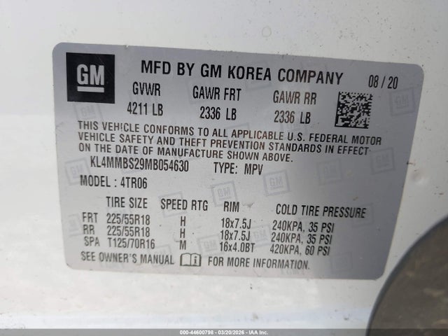 2021 BUICK ENCORE GX KL4MMBS29MB054630 Photo 8