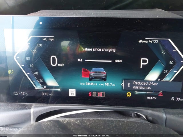 2023 Bmw I4 Edrive35 მანქანა იყიდება აუქციონზე, vin: WBY43AW01PFP45075, აუქციონის ნომერი: 44600888