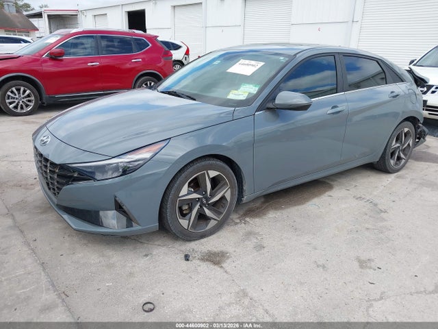 44600902 :رقم المزاد ، KMHLP4AG8MU154140 vin ، 2021 Hyundai Elantra Limited مزاد بيع