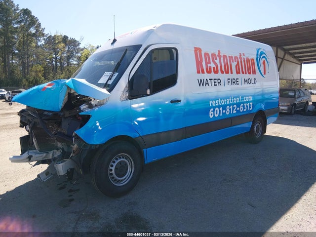 2024 Mercedes-benz Sprinter 2500 High Roof 4-cyl Diesel Ho მანქანა იყიდება აუქციონზე, vin: W1Y4NCHY9RT163008, აუქციონის ნომერი: 44601037
