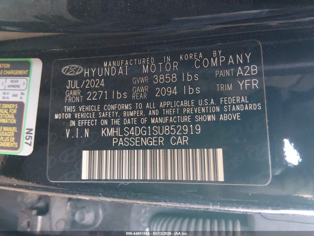 Hyundai Elantra Sel Convenience 2025 KMHLS4DG1SU852919 Image 9