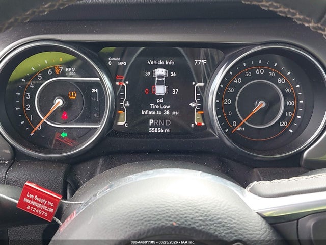 Aukcja sprzedaży 2023 Jeep Gladiator Overland 4x4, vin: 1C6HJTFG3PL529268, numer aukcji: 44601105
