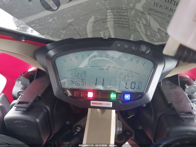 Продаж на аукціоні авто 2007 Ducati 1098 S, vin: ZDM1XBEW27B006796, номер лоту: 44601110