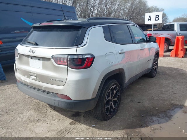 Aukcja sprzedaży 2025 Jeep Compass Limited 4x4, vin: 3C4NJDCN0ST565677, numer aukcji: 44601164