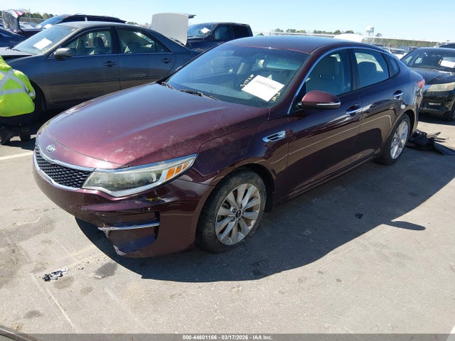 44601166 :رقم المزاد ، 5XXGT4L3XGG014600 vin ، 2016 Kia Optima Lx مزاد بيع