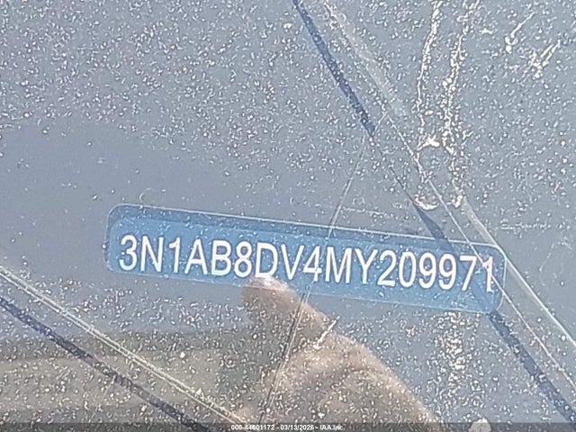 44601172 :رقم المزاد ، 3N1AB8DV3MY200971 vin ، 2021 Nissan Sentra Sr Xtronic Cvt مزاد بيع