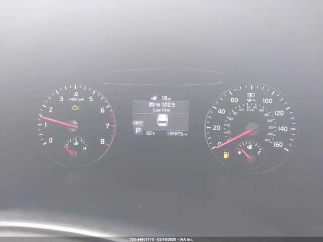 44601178 :رقم المزاد ، 5XYPG4A31KG508842 vin ، 2019 Kia Sorento 2.4l Lx مزاد بيع