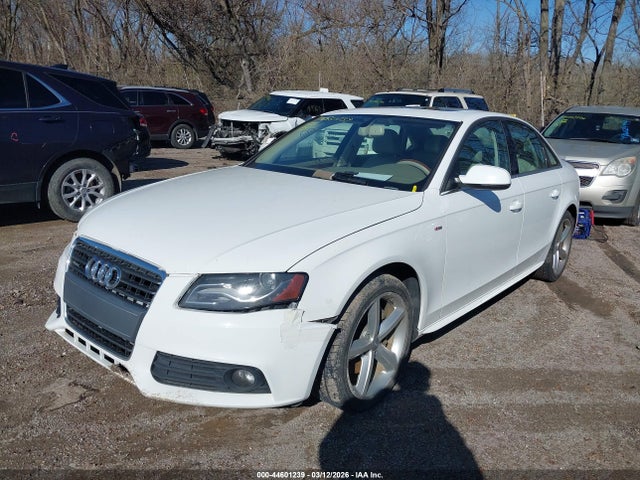 2012 AUDI A4 WAUFFAFL2CA117378 Photo 1