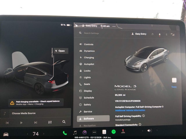 2018 TESLA MODEL 3 5YJ3E1EAXJF036609 Photo 6