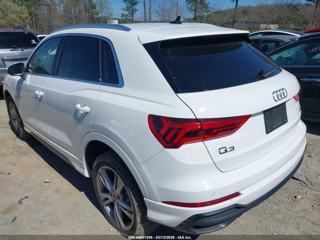 Продажа на аукционе авто 2022 Audi Q3 Premium 45 Tfsi S Line Quattro Tiptronic, vin: WA1DECF37N1013197, номер лота: 44601309