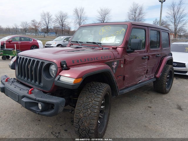 44601310 :رقم المزاد ، 1C4HJXFG5MW711614 vin ، 2021 Jeep Wrangler Unlimited Rubicon 4x4 مزاد بيع