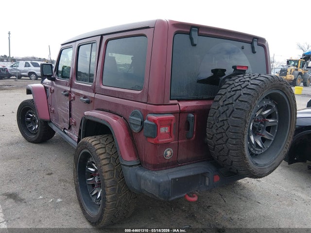 44601310 :رقم المزاد ، 1C4HJXFG5MW711614 vin ، 2021 Jeep Wrangler Unlimited Rubicon 4x4 مزاد بيع